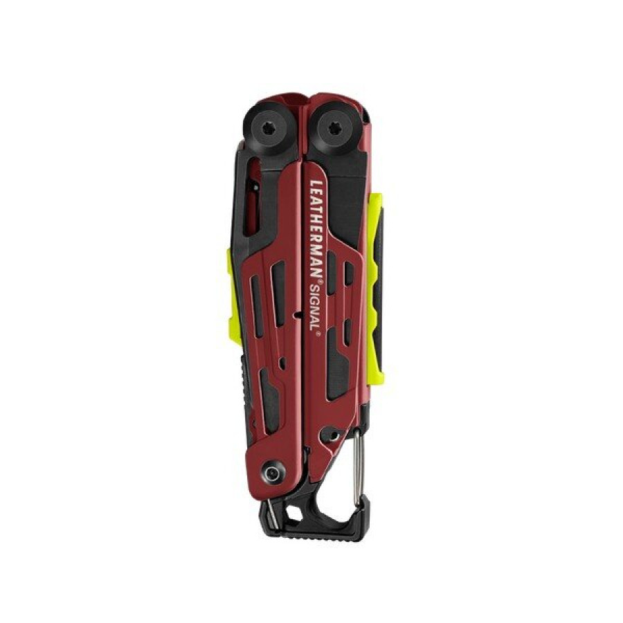 Мультитул LEATHERMAN SIGNAL CRIMSON, синтетичний чохол, картонна коробка