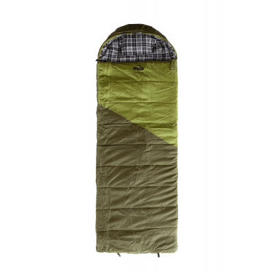 Спальний мішок Tramp Kingwood Regular ковдра лівий dark-olive/grey 220/80 UTRS-053R