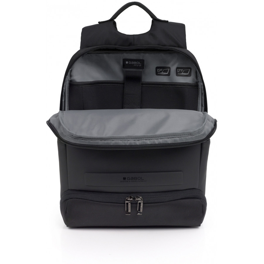 Рюкзак для ноутбука Gabol Expandable Backpack Capital 9/11L Black (413156-001)