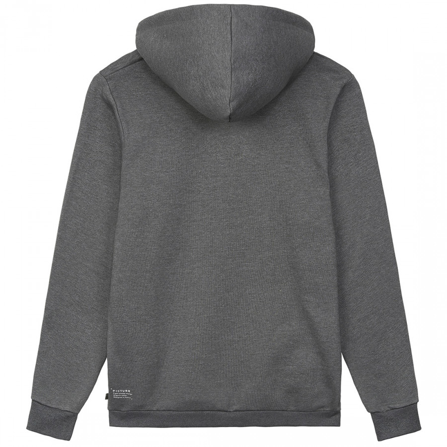 Picture Organic толстовка Mopsa Plush Hoody dark grey melange L