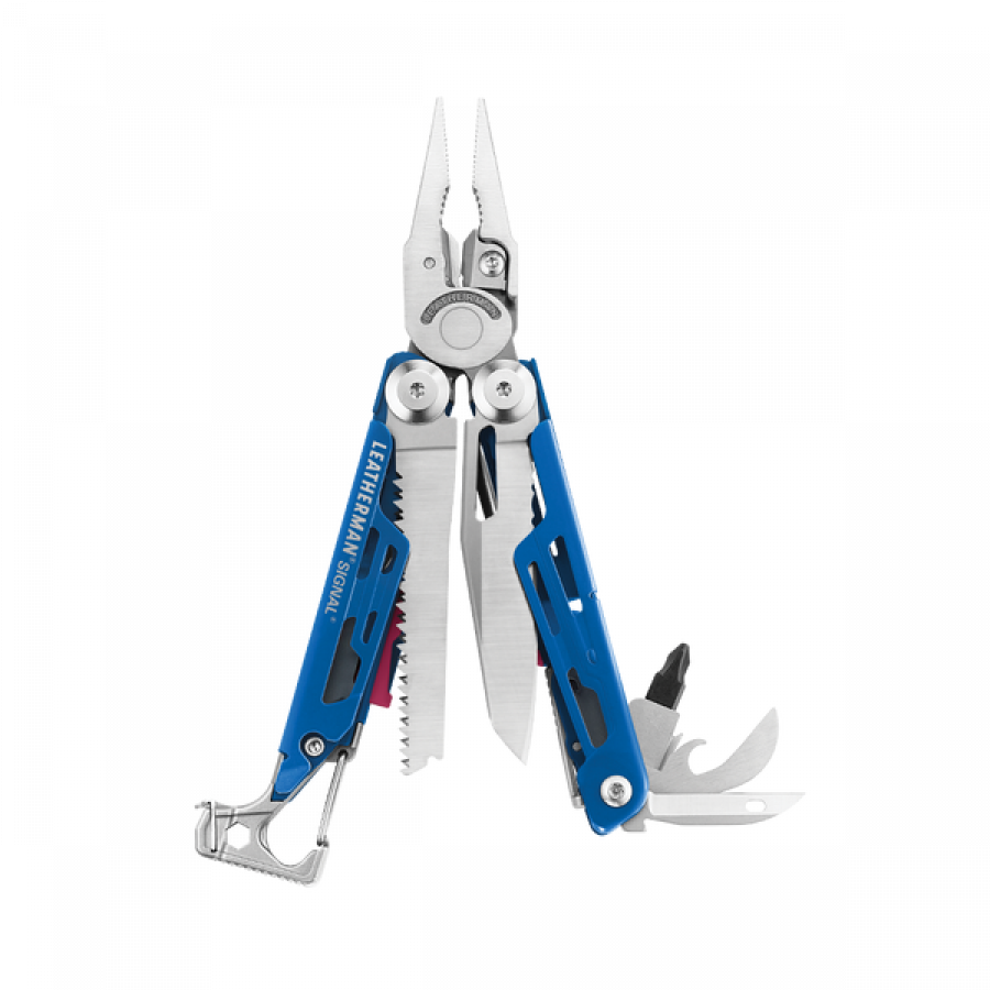 Мультитул LEATHERMAN SIGNAL COBALT, синтетичний чохол, картонна коробка