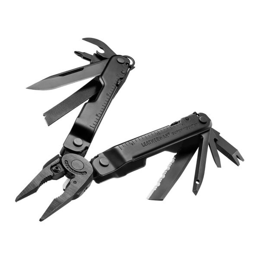 Мультитул LEATHERMAN Super Tool 300M BLACK, чохол MOLLE (черн), картонна коробка