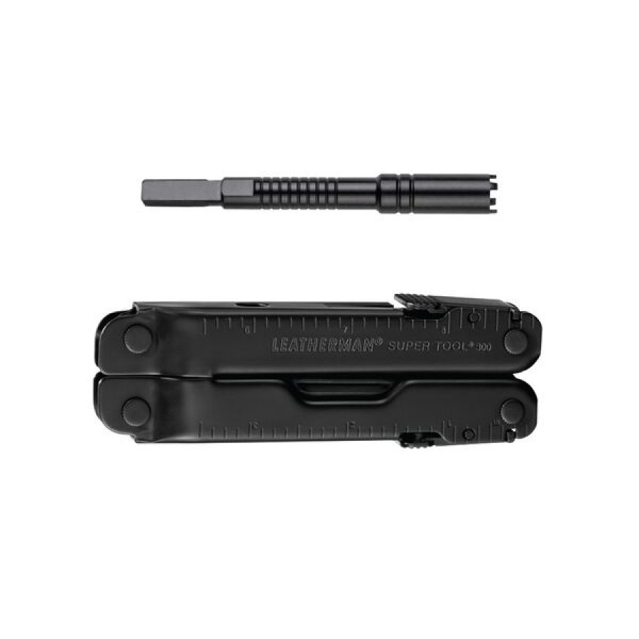 Мультитул LEATHERMAN Super Tool 300M BLACK, чохол MOLLE (черн), картонна коробка