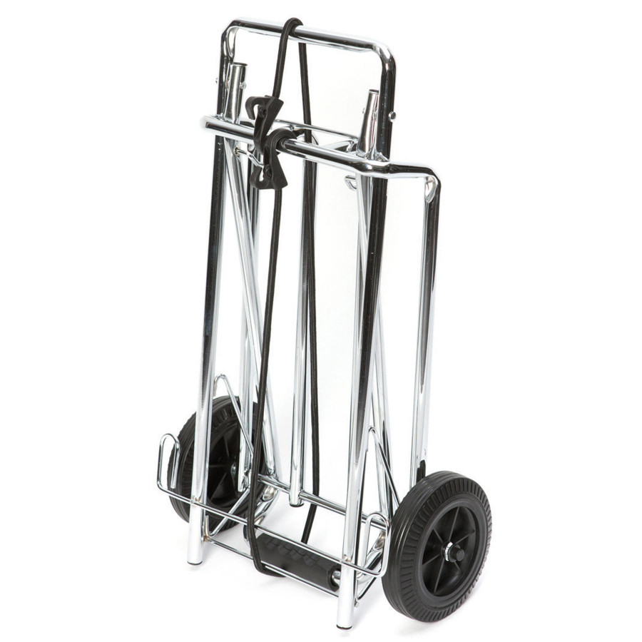 Візок господарський Bo-Camp Luggage Trolley Foldable 40 kg Silver (5267279)