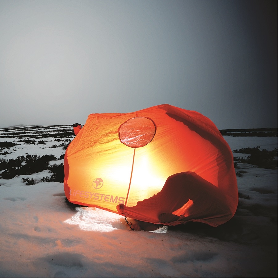 Lifesystems тент Survival Shelter 2 orange