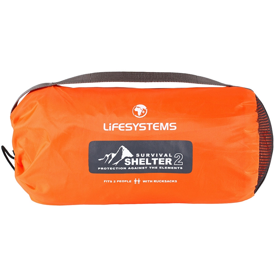 Lifesystems тент Survival Shelter 2 orange