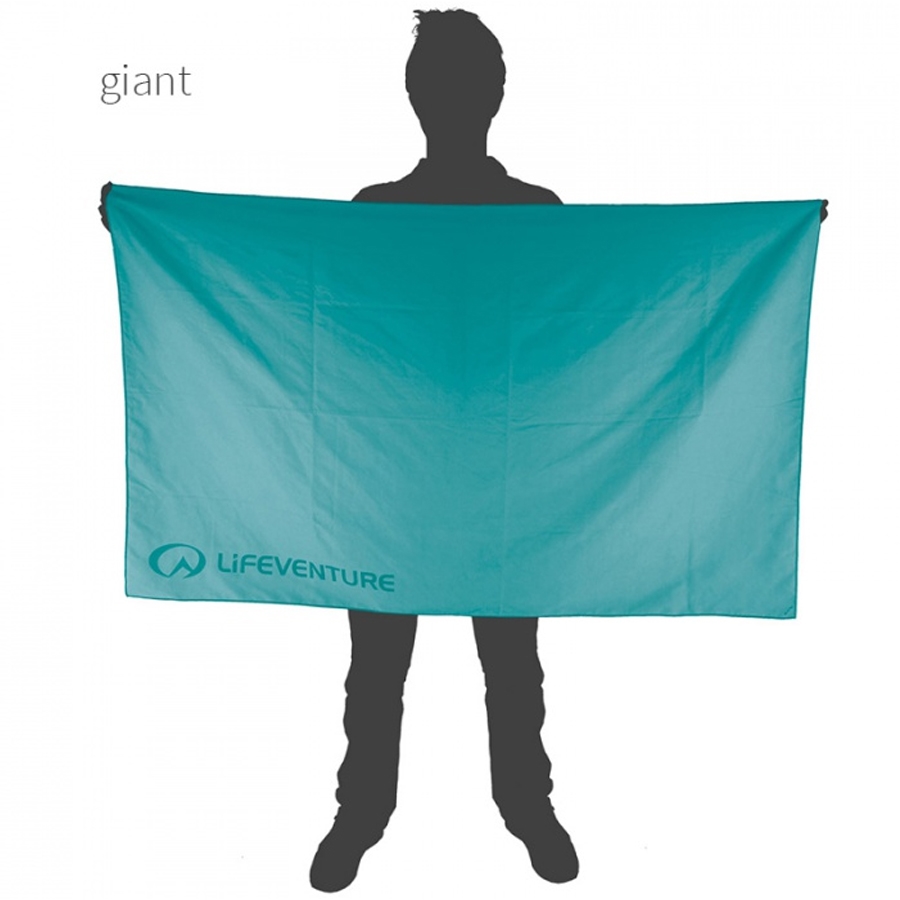 Lifeventure рушник Recycled Soft Fibre Trek teal XL