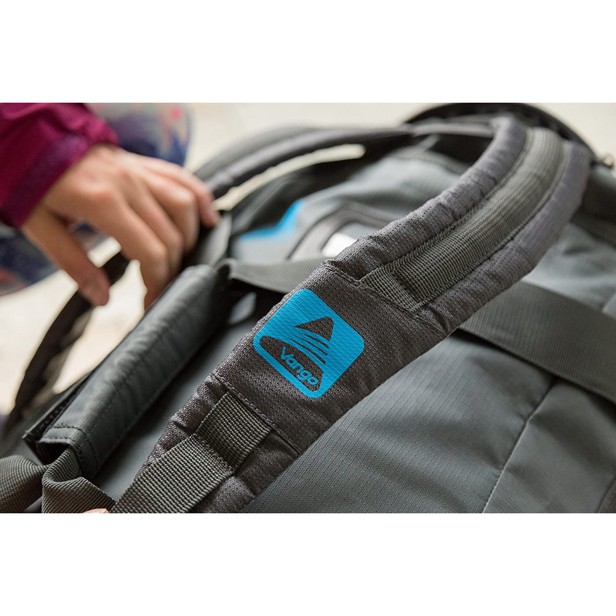 Сумка дорожня Vango Cargo 60 Carbide Grey/Volt Blue (RUNCARGO G38065)