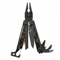 Мультитул LEATHERMAN SIGNAL BLACK, синтетичний чохол, картонна коробка