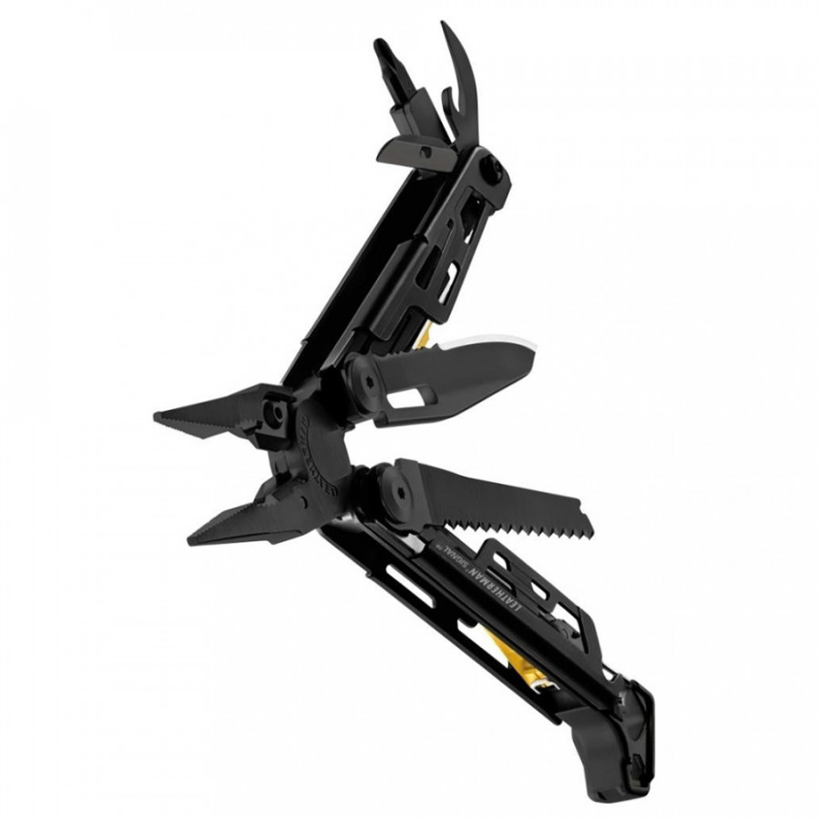 Мультитул LEATHERMAN SIGNAL BLACK, синтетичний чохол, картонна коробка