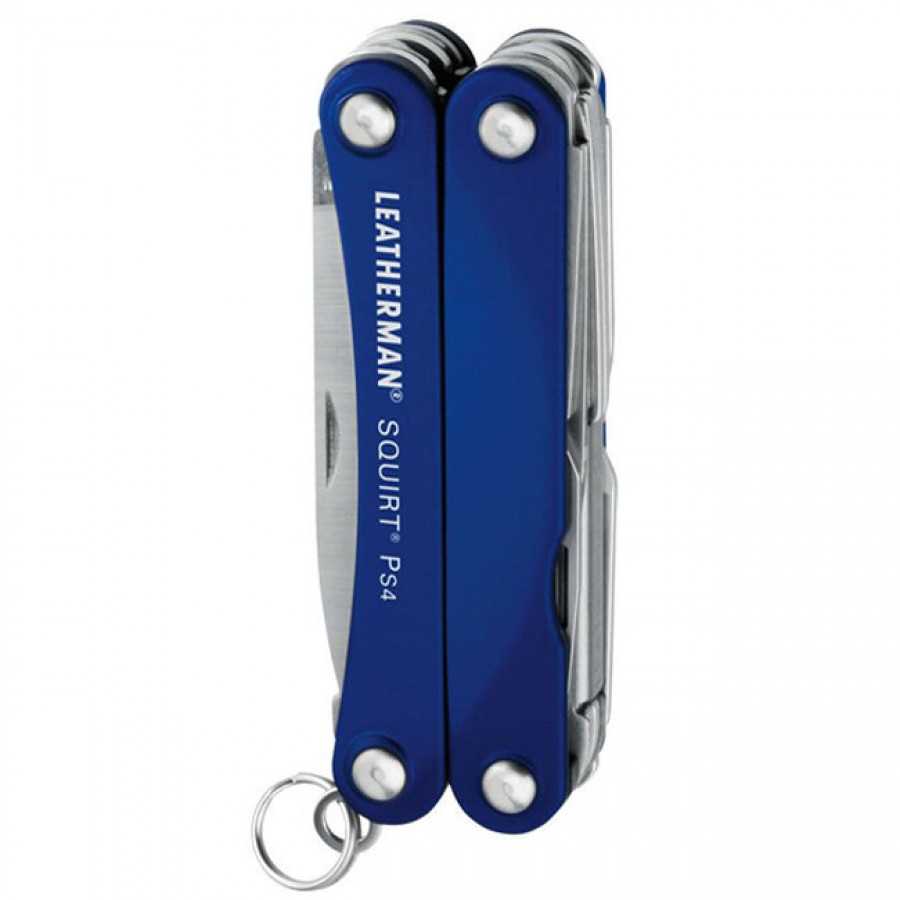 Мультитул LEATHERMAN Squirt PS4 BLACK, картонна коробка