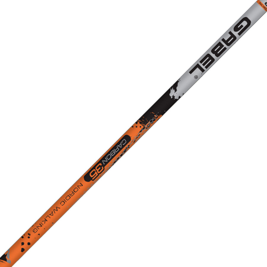 Палиці для скандинавської ходьби Gabel X-1.35 Black/Orange 125 (7008361141250)