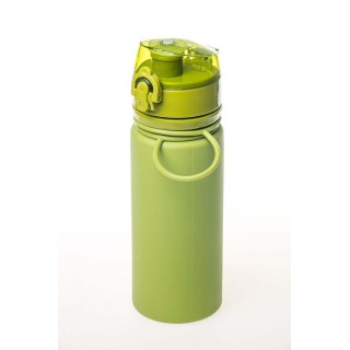 Пляшка силіконова Tramp 500 мл olive