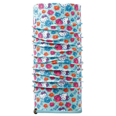 Шарф-труба дитячий (4-8) Buff Hello Kitty Child Polar, Roses Turquoise / Blue Capri