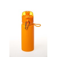 Пляшка силіконова Tramp 500 мл orange