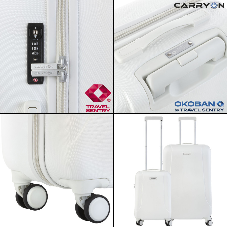 Валіза CarryOn Skyhopper (S) White (502422)