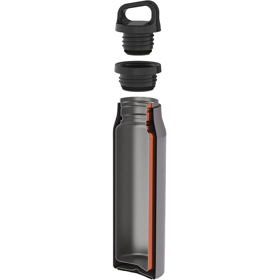 Lifeventure термофляга Vacuum Bottle 0.5 L charcoal