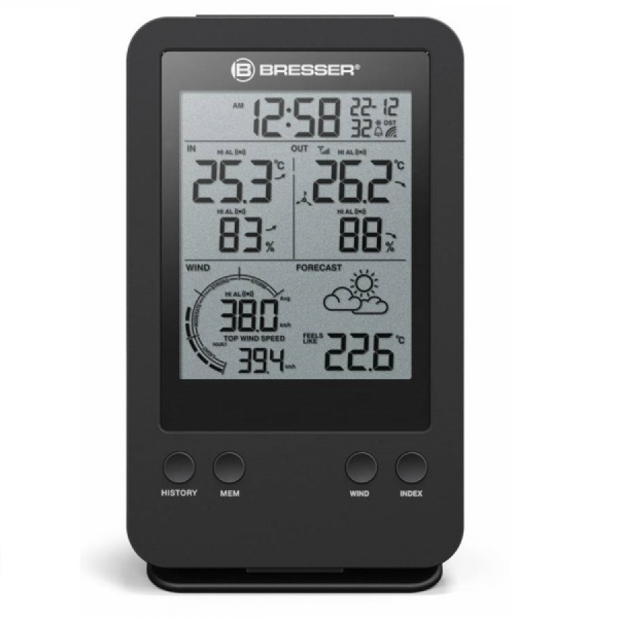 Метеостанція Bresser 3-in-1 Profi Wind Gauge Black (7002531)