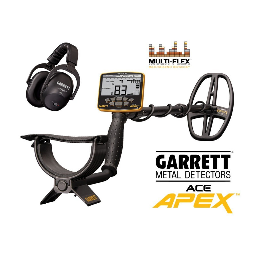 Металошукач Garrett ACE APEX 6×11 Wireless Package MS3 Viper 6 