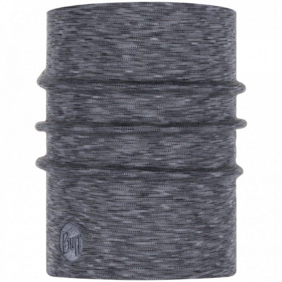 Шарф-труба Buff Heavyweight Merino Wool, MULTI Stripes Fog Grey