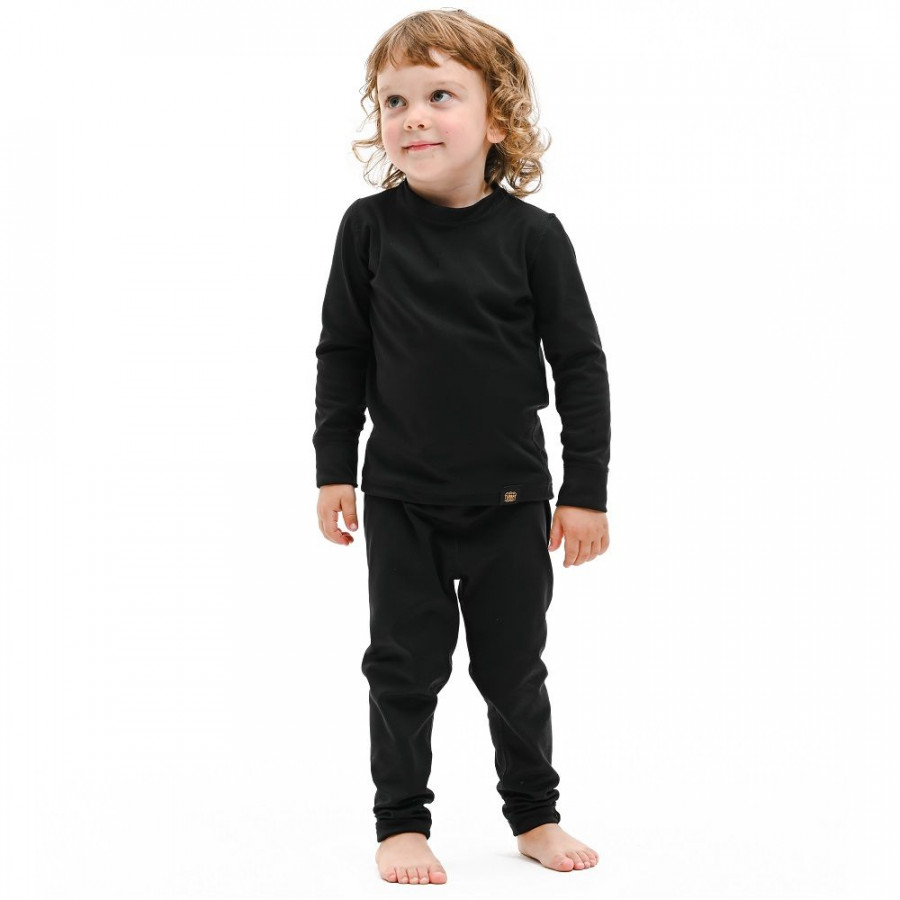 Термофутболка дитяча Turbat Yeti Top Kids anthracite black - 140