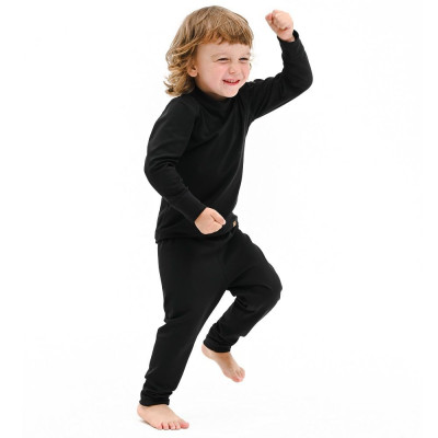 Термофутболка дитяча Turbat Yeti Top Kids anthracite black - 140