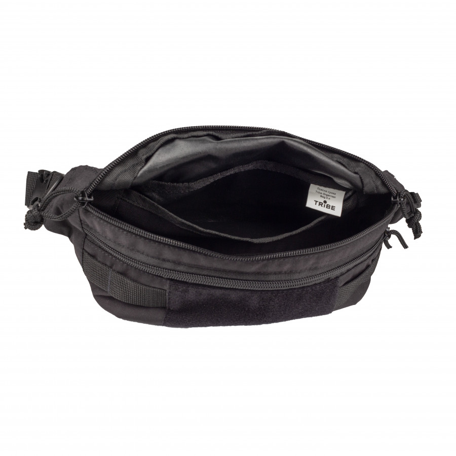 Поясна сумка Tribe Organiser Bag Velcro 3 L, black