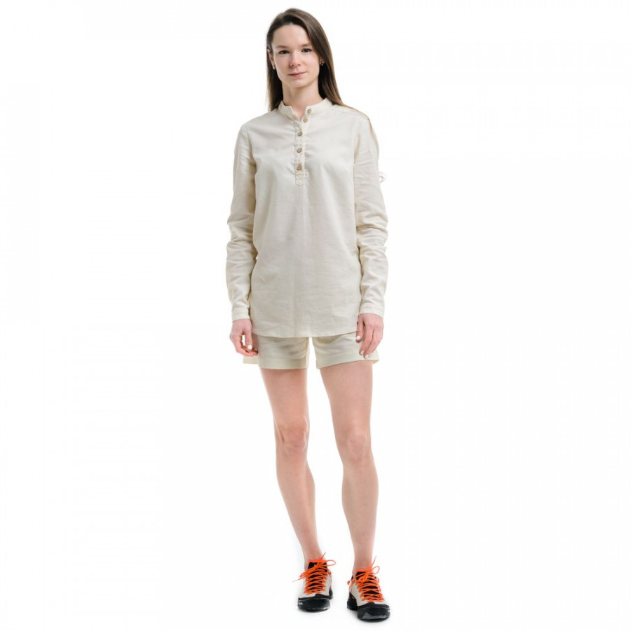 Сорочка жіноча Turbat Madeira Hemp Wmn light beige - M - бежевий