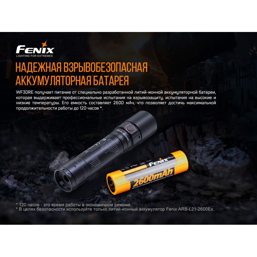 Ліхтар Fenix WF30RE