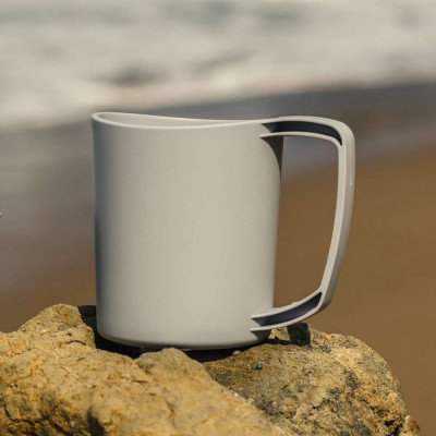 Lifeventure кухоль Ellipse Mug light grey