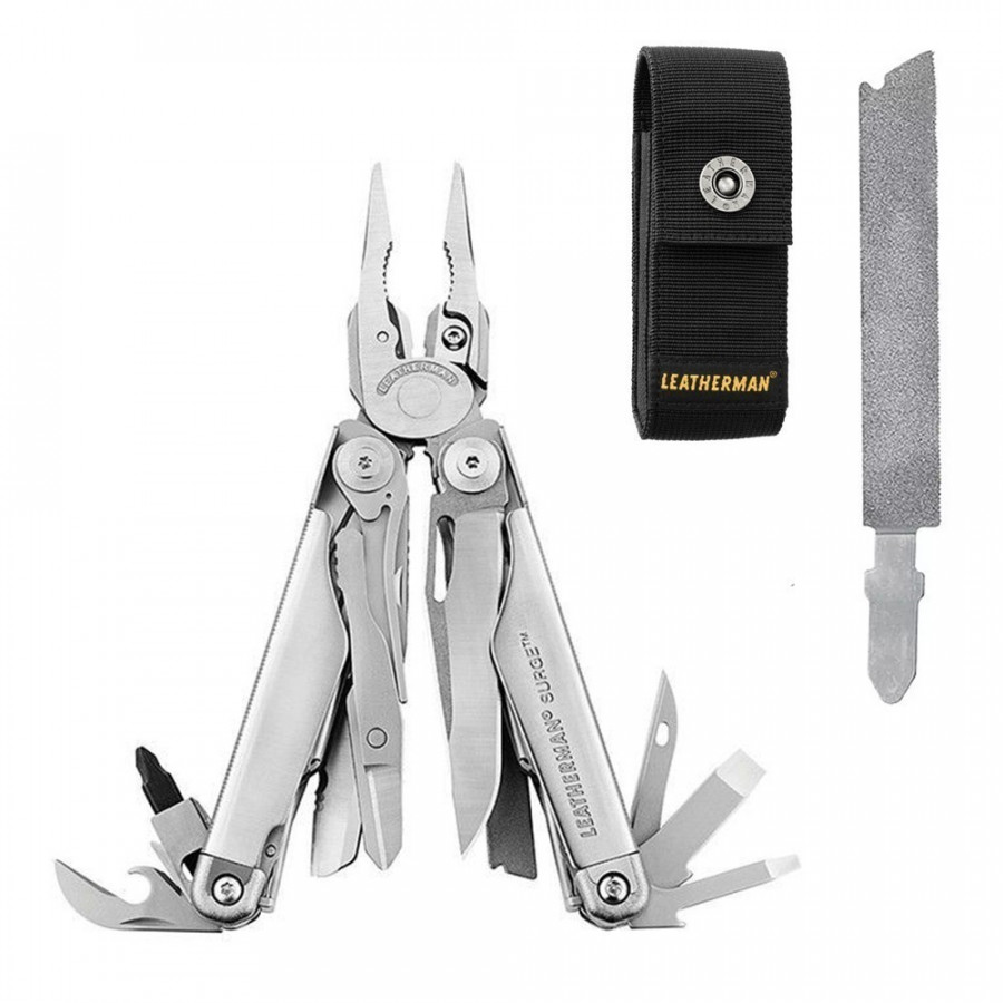 Мультитул Leatherman SURGE, stainless steel