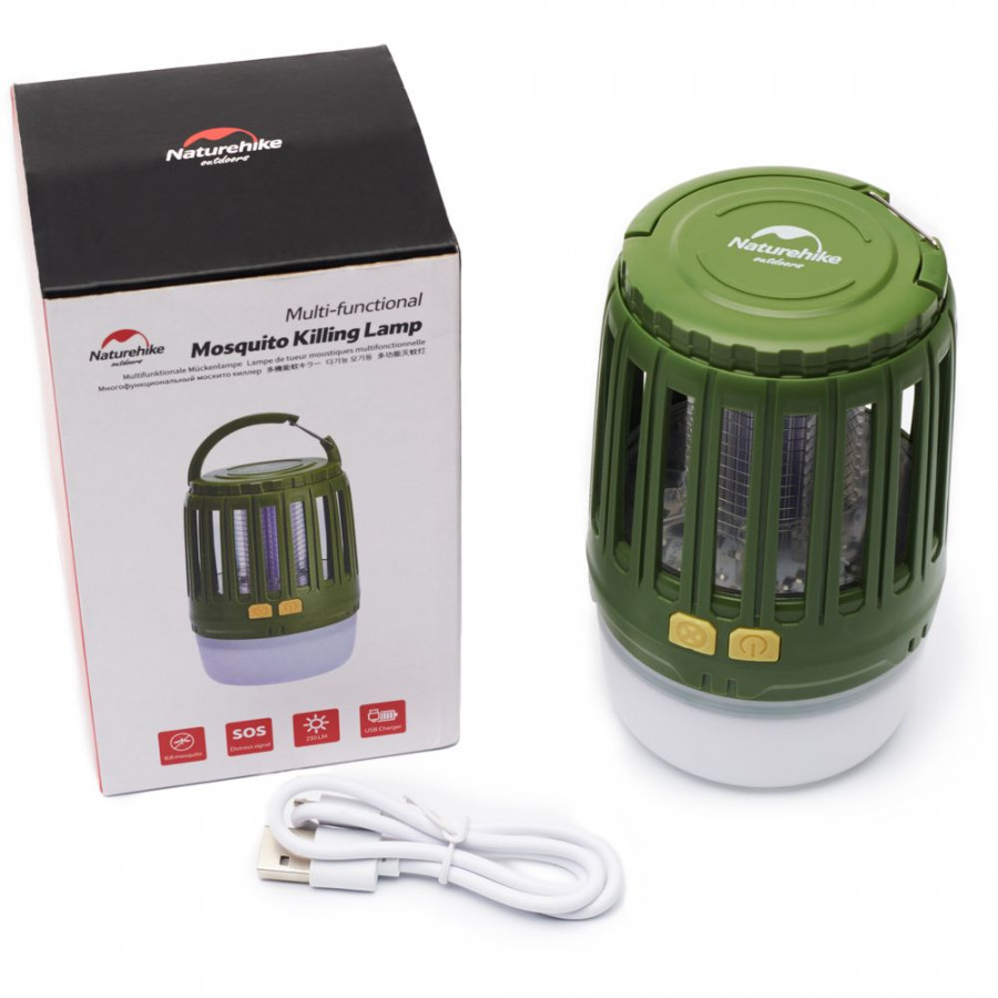 Ліхтар кемпінговий з захистом від комарів Naturehike Repellent light