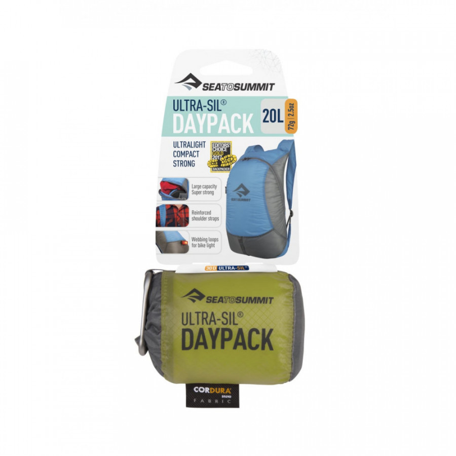 Складний рюкзак Ultra-Sil DayPack 20, Lime від Sea to Summit (STS AUDPLI)