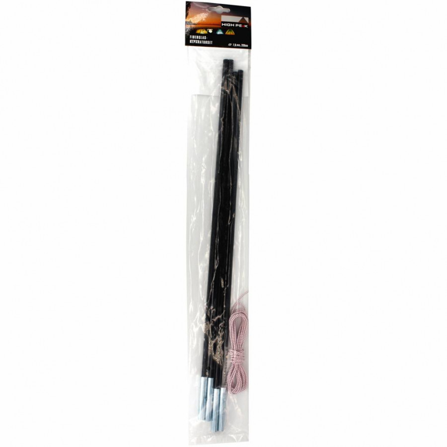 Набір дуг High Peak Fiberglass Repair Kit 9.5 mm Black (41712)