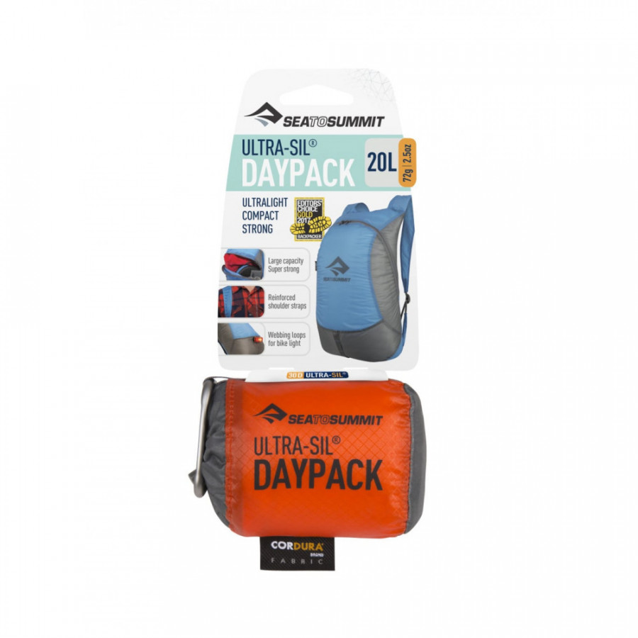 Складний рюкзак Ultra-Sil DayPack 20, Orange від Sea to Summit (STS AUDPOR)