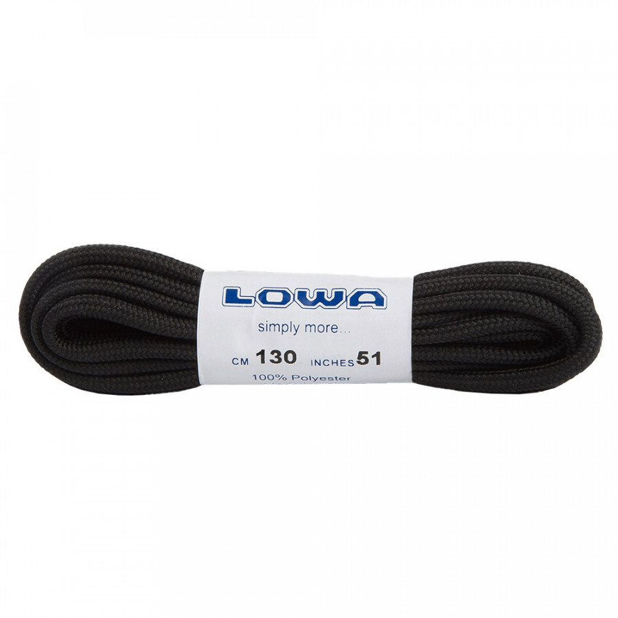 LOWA шнурки ATC Lo 130 cm black-black