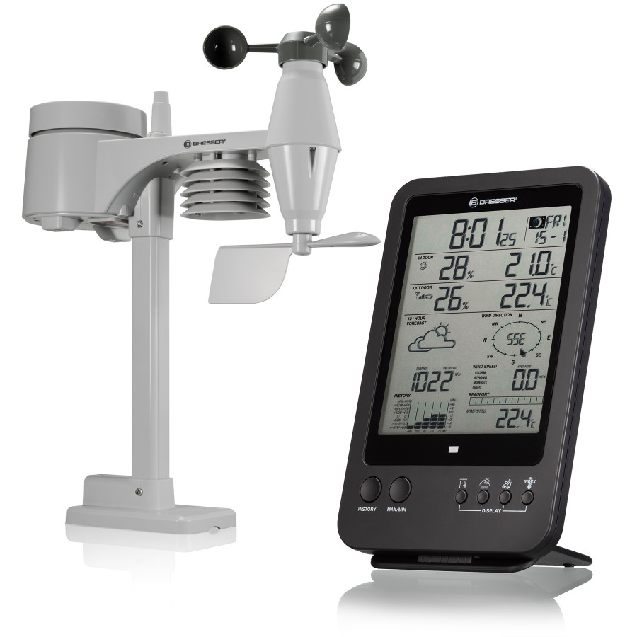 Метеостанція Bresser Weather Center 5-in-1 (7002510)