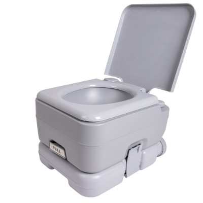 Біотуалет Bo-Camp Portable Toilet Flush 10 Liters Grey (5502825)