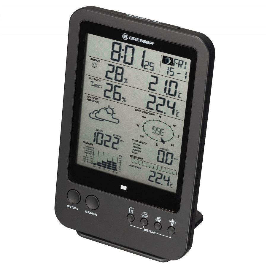 Метеостанція Bresser Weather Center 5-in-1 (7002510)