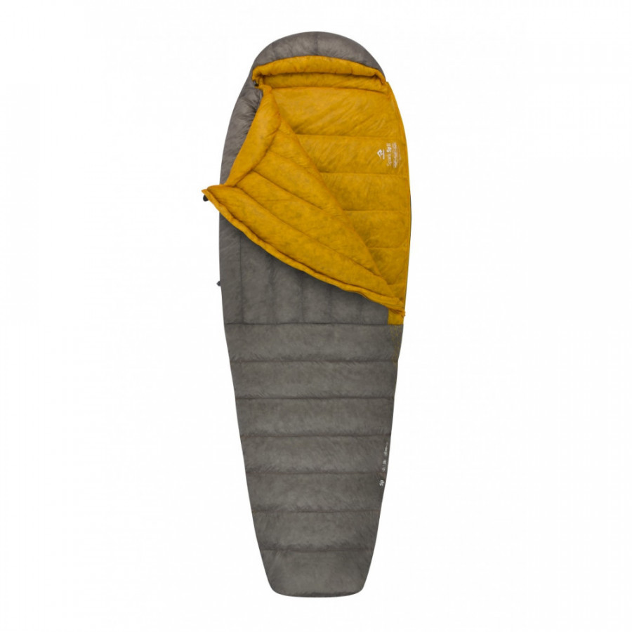 Спальний мішок Sea to Summit Spark SpII, 198 см - Left Zip, Dark Grey/Yellow