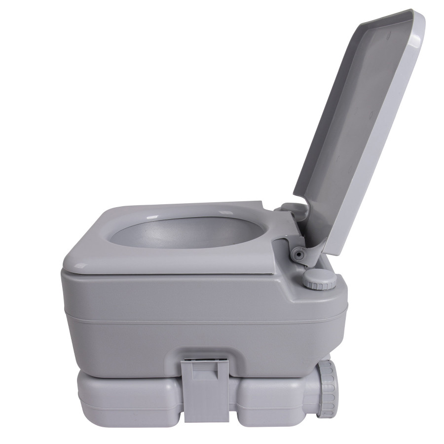 Біотуалет Bo-Camp Portable Toilet Flush 10 Liters Grey (5502825)