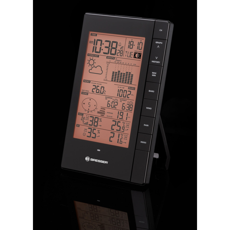 Метеостанція Bresser Weather Center 5-in-1 PC-connect (7002571)