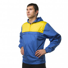 Куртка вітрозахисна Anorak S синій-жовтий