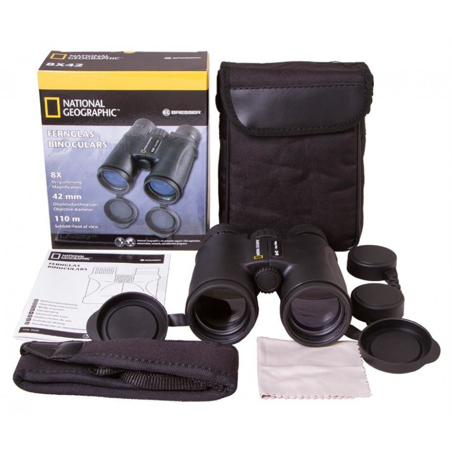 Бінокль National Geographic 8x42 WP Comfort Carrying System (9076201)