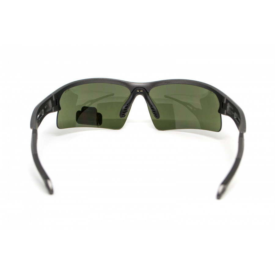 Окуляри захисні Venture Gear MontEagle GunMetal (forest gray) Anti-Fog, сіро-зелені