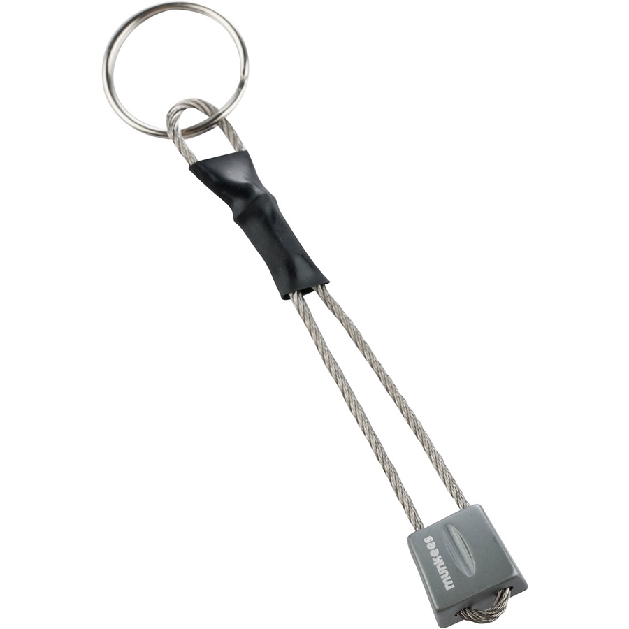 Munkees 3615 брелок Stopper Keyring grey