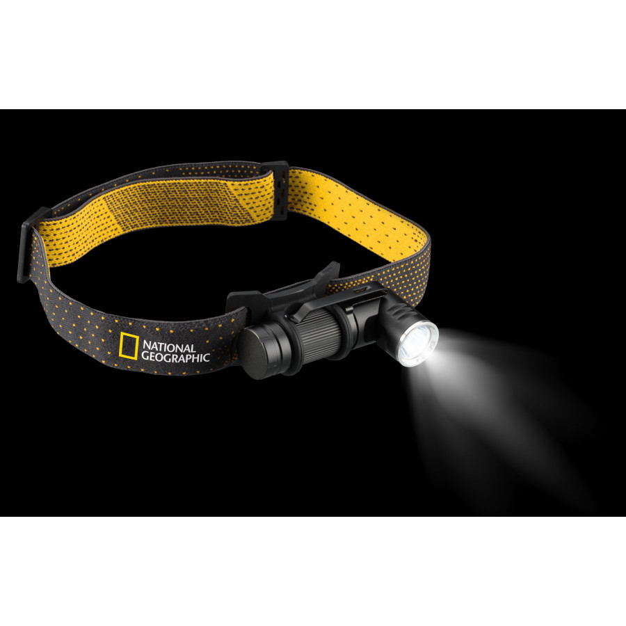 Ліхтар налобний National Geographic Iluminos Led Flashlight head mount 450 lm (9082500)