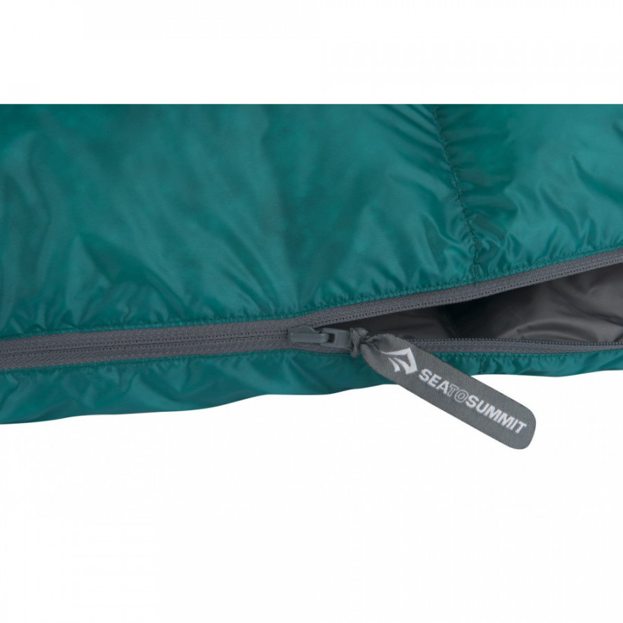 Спальний мішок Sea to Summit Traveller TR1 (10°C), 183 см - Left Zip,Teal