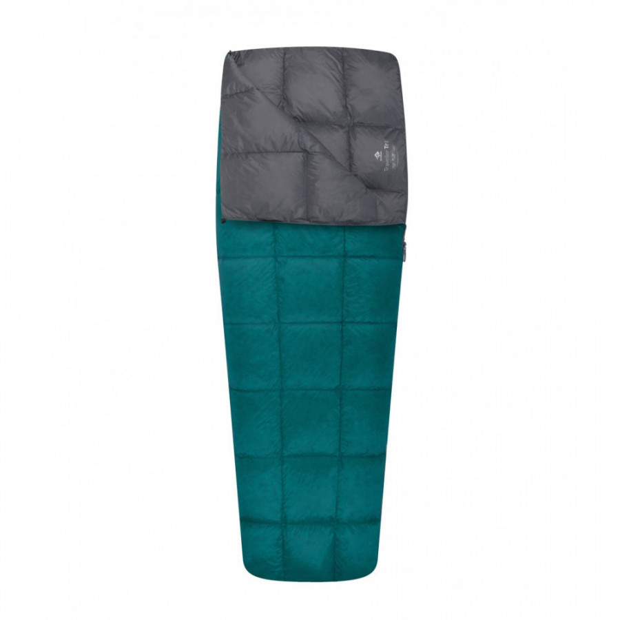 Спальний мішок Sea to Summit Traveller TR1 (10°C), 183 см - Left Zip,Teal