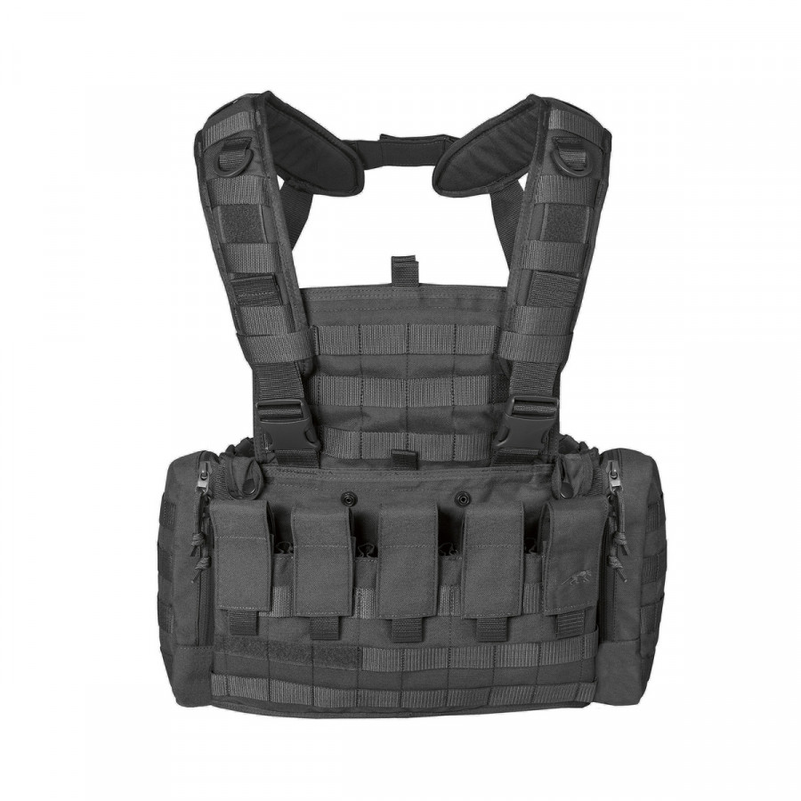 Нагрудний розвантажувальний жилет Tasmanian Tiger Chest RIG MK2 M4 Black (TT 7160.040)